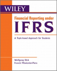 Cover image: Financial Reporting under IFRS: A Topic Based Approach 2nd edition 9780470688311