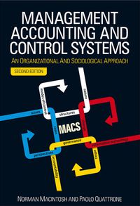 Cover image: Management Accounting and Control Systems: An Organizational And Sociological Approach 2nd edition 9780470714478