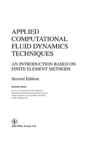 Cover image: Applied Computational Fluid Dynamics Techniques 1st edition 9780470519073