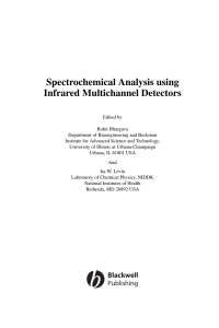 Imagen de portada: Spectrochemical Analysis Using Infrared Multichannel Detectors 1st edition 9781405125048