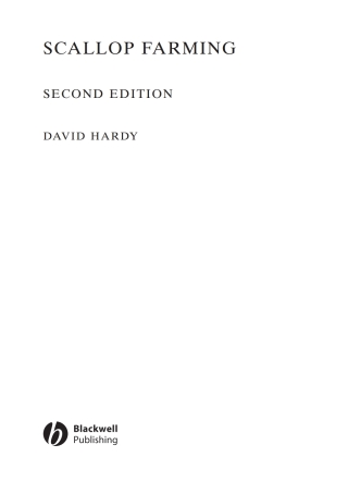 Cover image: Scallop Farming 2nd edition 9781405113632