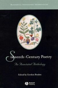 Cover image: Sixteenth-Century Poetry 1st edition 9781405101158