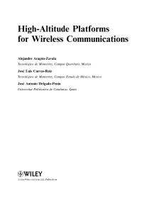 Cover image: High-Altitude Platforms for Wireless Communications 1st edition 9780470510612