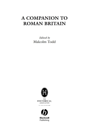 Cover image: A Companion to Roman Britain 1st edition 9781405156813