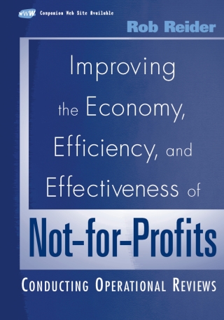 Cover image: Improving the Economy, Efficiency, and Effectiveness of Not-for-Profits 1st edition 9780471395737