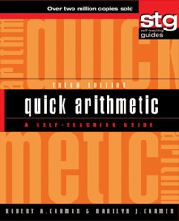 Omslagafbeelding: Quick Arithmetic 3rd edition 9780471384946