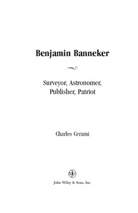 Titelbild: Benjamin Banneker 1st edition 9780471387527