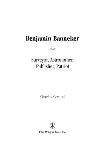 Cover image: Benjamin Banneker 1st edition 9780471387527
