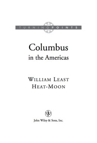 Cover image: Columbus in the Americas 1st edition 9780471211891