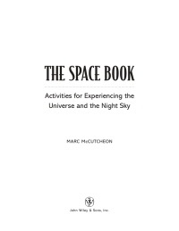 Imagen de portada: The Space Book 1st edition 9780471161424