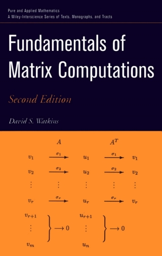 Titelbild: Fundamentals of Matrix Computations 2nd edition 9780471213949