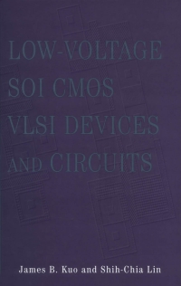Cover image: Low-Voltage SOI CMOS VLSI Devices and Circuits 1st edition 9780471417774