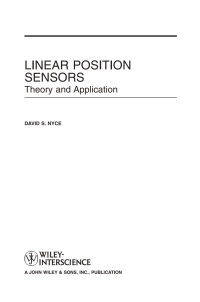 Cover image: Linear Position Sensors 1st edition 9780471233268