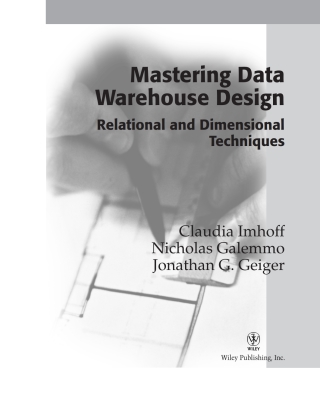 Cover image: Mastering Data Warehouse Design 1st edition 9780471324218