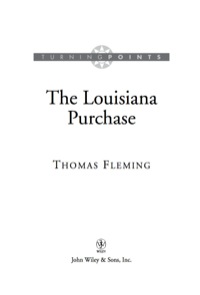 Titelbild: The Louisiana Purchase 1st edition 9780471267386