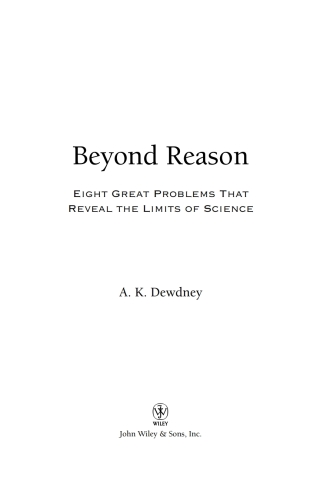 Cover image: Beyond Reason 1st edition 9780471013983