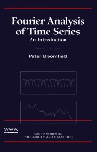 Cover image: Fourier Analysis of Time Series 2nd edition 9780471889489