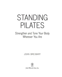Cover image: Standing Pilates 1st edition 9780471566557