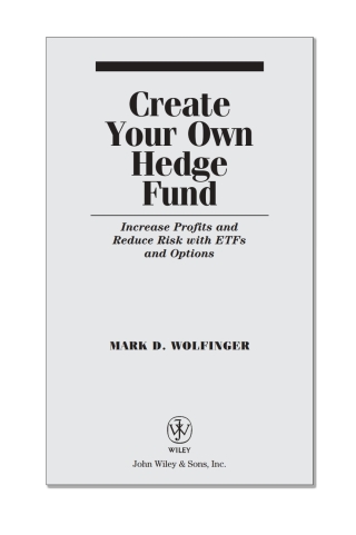 Immagine di copertina: Create Your Own Hedge Fund 1st edition 9780471655077