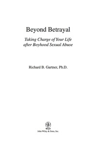 صورة الغلاف: Beyond Betrayal 1st edition 9780471619109
