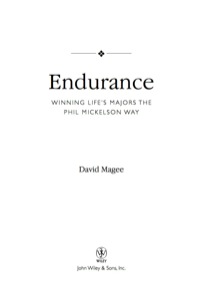 表紙画像: Endurance 1st edition 9780471720874