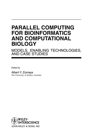Cover image: Parallel Computing for Bioinformatics and Computational Biology 1st edition 9780471718482