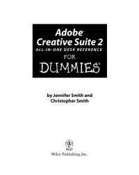 Cover image: Adobe Creative Suite 2 All-in-One Desk Reference For Dummies 1st edition 9780470195826