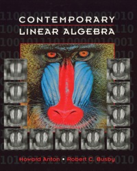 Imagen de portada: Contemporary Linear Algebra 1st edition 9780471163626
