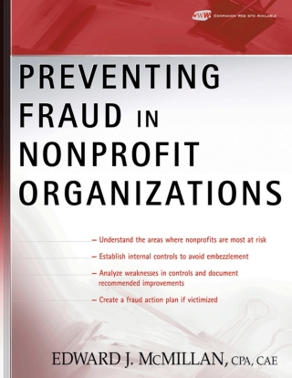 Cover image: Preventing Fraud in Nonprofit Organizations 1st edition 9780471733430