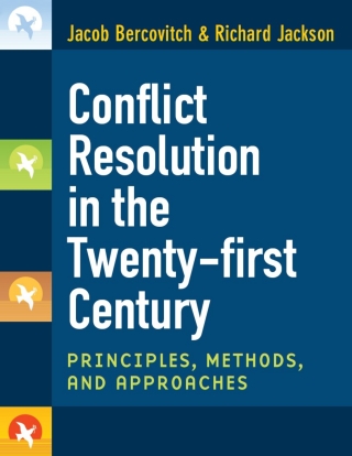 Cover image: Conflict Resolution in the Twenty-first Century 9780472070626
