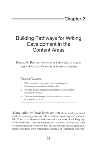表紙画像: Building Pathways for Writing Development in the Content Areas 1st edition 9780472037360