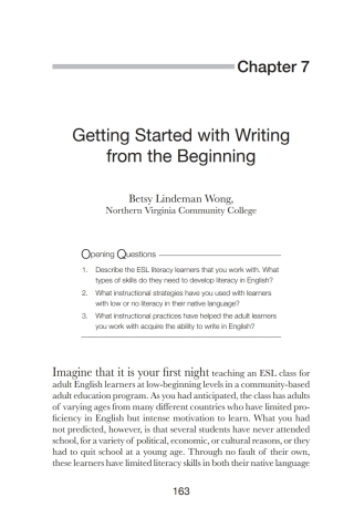 Cover image: Getting Started with Writing from the Beginning 1st edition 9780472037360