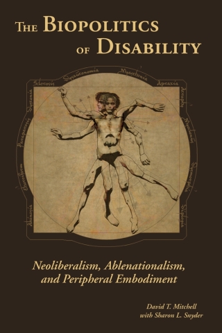 Cover image: Biopolitics of Disability 1st edition 9780472052714
