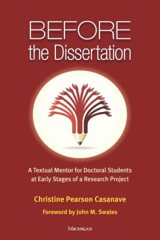 表紙画像: Before the Dissertation 1st edition 9780472036004