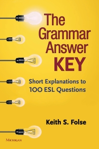 Cover image: The Grammar Answer Key 1st edition 9780472037186