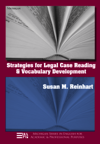 表紙画像: Strategies for Legal Case Reading 1st edition 9780472032020