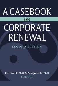 Cover image: A Casebook on Corporate Renewal 2nd edition 9780472039241