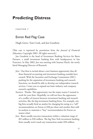 Cover image: A Casebook on Corporate Renewal, Ch. 7 - Enron Red Flag Case 2nd edition 9780472039241
