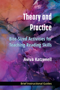 Cover image: Theory and Practice: Bite-Sized Activities for Teaching Reading Skills 1st edition 9780472039425