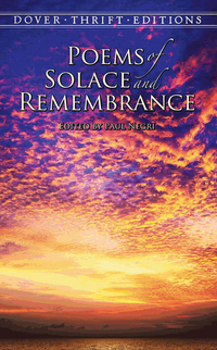 Imagen de portada: Poems of Solace and Remembrance 9780486415840