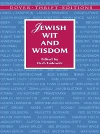 Imagen de portada: Jewish Wit and Wisdom 9780486419305