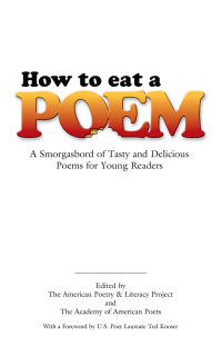 表紙画像: How to Eat a Poem 9780486451596