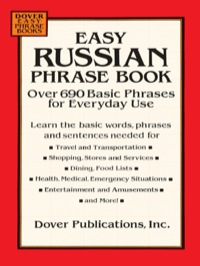 Cover image: Easy Russian Phrase Book 9780486286693