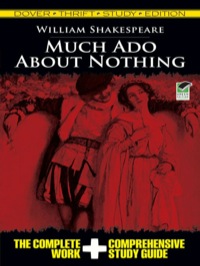 صورة الغلاف: Much Ado About Nothing Thrift Study Edition 9780486475790