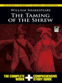 صورة الغلاف: The Taming of the Shrew Thrift Study Edition 9780486475806
