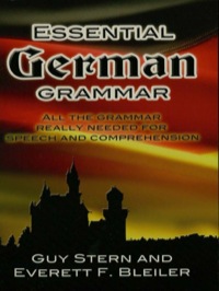 صورة الغلاف: Essential German Grammar 9780486204222