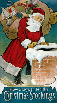 صورة الغلاف: How Santa Filled the Christmas Stockings 9780486473703