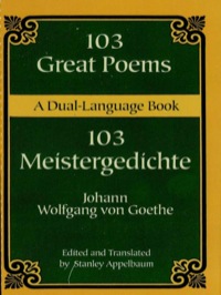 Cover image: 103 Great Poems 9780486406671