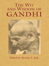 Imagen de portada: The Wit and Wisdom of Gandhi 9780486439921