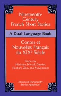 Imagen de portada: Nineteenth-Century French Short Stories (Dual-Language) 9780486411262